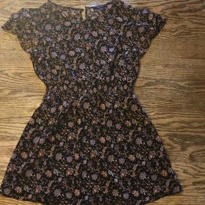 NWT Forever 21 black floral dress size large